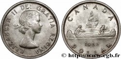 CANADá
 1 Dollar Elisabeth II 1955 