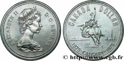 CANADá 1 Dollar centenaire de Calgary 1975 