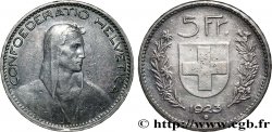 SVIZZERA  5 Francs Berger 1923 Berne