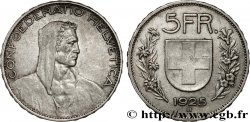 SCHWEIZ 5 Francs berger 1925 Berne