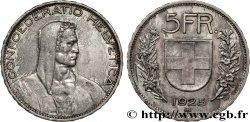 SUISSE 5 Francs berger 1925 Berne
