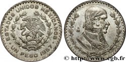 MEXICO 1 Peso Jose Morelos y Pavon 1957 Mexico