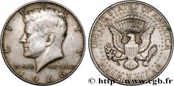 UNITED STATES OF AMERICA 1/2 Dollar Kennedy 1966 Philadelphie