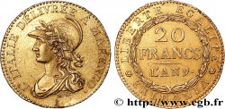 ITALIA - GALLIA SUBALPINA 20 Francs or Marengo an 9 1801 Turin
