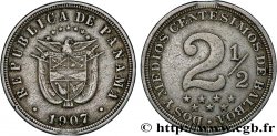 PANAMA 2 1/2 Centesimos  1907 