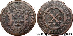 ANGOLA 10 Reis Pierre II 1699  TB 