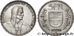 SCHWEIZ 5 Francs Berger 1926 Berne