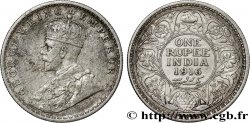 INDIA BRITANNICA 1 Rupee (Roupie) Georges V 1916 Calcutta