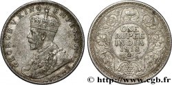 BRITISCH-INDIEN 1 Rupee (Roupie) Georges V 1918 Calcutta
