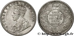 INDIA BRITÁNICA 1 Rupee (Roupie) Georges V 1918 Bombay