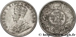 INDIA BRITÁNICA 1 Rupee (Roupie) Georges V 1918 Bombay