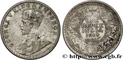 INDIA BRITANNICA 1 Rupee (Roupie) Georges V 1919 Bombay