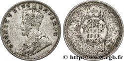 INDIA BRITÁNICA 1 Rupee (Roupie) Georges V 1919 Bombay