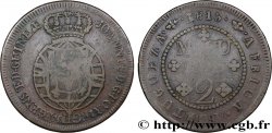 ANGOLA 2 Macuta Jean Prince Régent 1815  TTB 