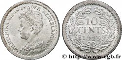 PAYS-BAS - ROYAUME DES PAYS-BAS - WILHELMINE 10 Cents  1913 Utrecht