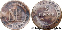 GERMANIA - REGNO DI WESTFALIA  2 Centimes Jérôme Napoléon 1810 Cassel