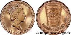BRITISH VIRGIN ISLANDS 50 Dollar Proof Gobelet en or Chimu 1988 Franklin Mint