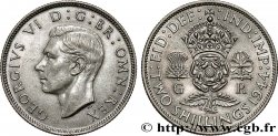 REGNO UNITO 1 Florin (2 Shillings) Georges VI 1944 