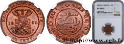 NIEDERLÄNDISCH-INDIEN 1/2 Cent 1860 Utrecht