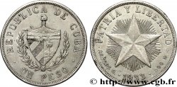 CUBA 1 Peso 1933 