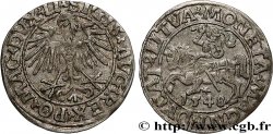 LIVONIE - GRAND DUCHÉ DE LITUANIE - SIGISMOND II VASA Demi-gros 1548 