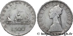 ITALIE 500 Lire “caravelles” / dame du style de la renaissance 1964 Rome