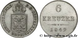 AUSTRIA 6 Kreuzer 1849 Vienne