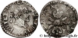 ITALY - ROYAUME DE NAPLES - PHILIPPE II D ESPAGNE 1/2 Carlino n.d. Messine