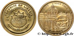 LIBERIA 10 Dollars Proof Jean Paul II 2003 