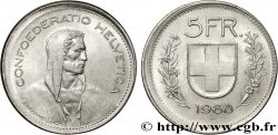 SUISSE 5 Francs Berger des alpes, frappe hors virole 1968 Berne - B