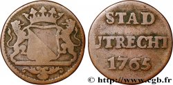 NETHERLANDS - UNITED PROVINCES 1 Duit Utrecht 1765 