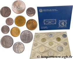 ITALIE Série de 11 Monnaies 1981 Rome - R