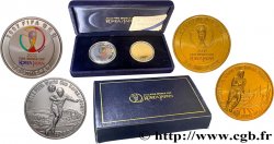 COREA DEL SUD Coffret 2 Monnaies Coupe du monde de football 2002 Corée-Japon 2001-2002 