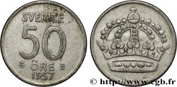 SUÈDE 50 Ore 1957 