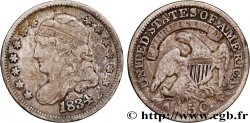 ÉTATS-UNIS D&nbsp;AMÉRIQUE 5 Cents “capped bust” 1834 Philadelphie TB+ 