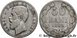 ROUMANIE - CHARLES Ier 50 Bani  1885  TB+ 