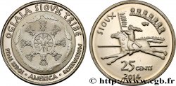 UNITED STATES OF AMERICA - Native Tribes 25 Cents Oglala Sioux Tribe 2014 