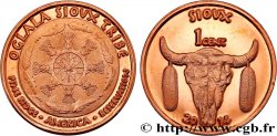 VEREINIGTE STAATEN VON AMERIKA - Indianerstämme 1 Cent Oglala Sioux Tribe 2014 