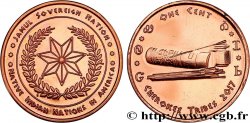 UNITED STATES OF AMERICA - Native Tribes 1 Cent Cherokee Tribes 2017 