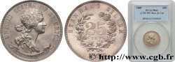 VEREINIGTE STAATEN VON AMERIKA Épreuve 25 Cents 1869 