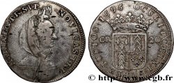 SWITZERLAND - CANTON OF NEUCHATEL 20 Kreuzer Princesse Marie de Orléans-Nemours 1695 Neuchâtel VF 