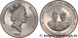 BERMUDA 1 Dollar Proof Portraits du couronnement 1997 