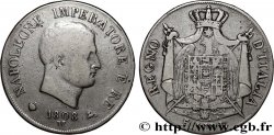 ITALIE - ROYAUME D&nbsp;ITALIE - NAPOLÉON Ier 5 Lire 1808 Milan TB 