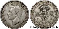 UNITED KINGDOM 1 Florin (2 Shillings) Georges VI 1942 