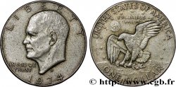 ESTADOS UNIDOS DE AMÉRICA 1 Dollar Eisenhower / aigle posé sur la Lune 1974 Denver