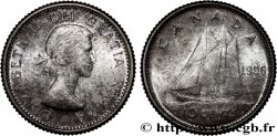 CANADA 10 Cents Elisabeth II 1956 
