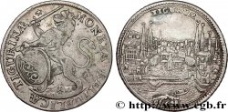 SWITZERLAND - REPUBLIC OF ZÜRICH 1/2 Thaler 1751  XF 