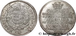 AUSTRIA - CHARLES VI Jeton de couronnement 1711 Vienne