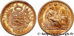 PERU 5 Soles de oro 1956 Lima