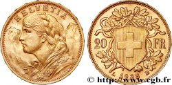 INVESTMENT GOLD 20 Francs  Vreneli  1935 Berne